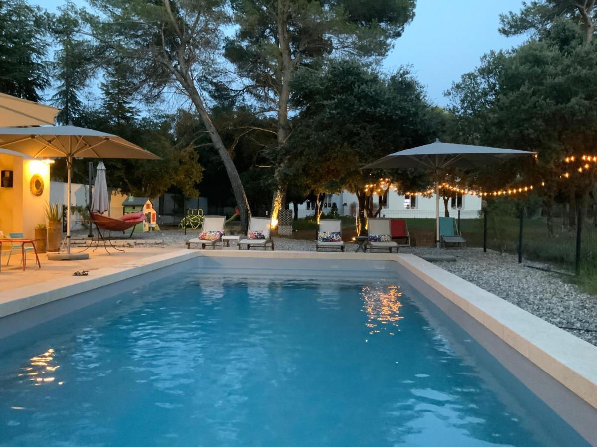 마잔 Gite Dans Les Pins Avec Piscine 빌라 외부 사진